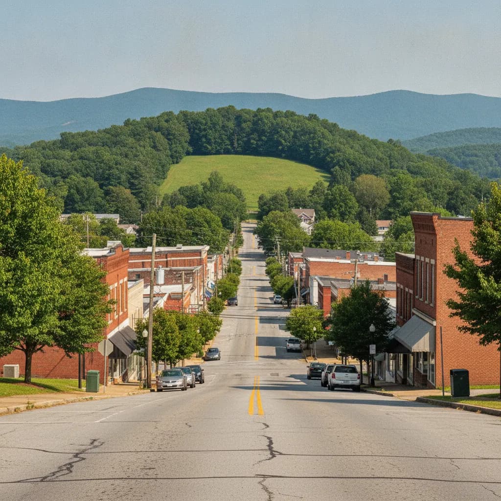 View of Alcoa, TN