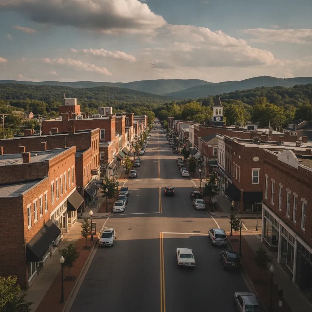 View of Bristol, TN