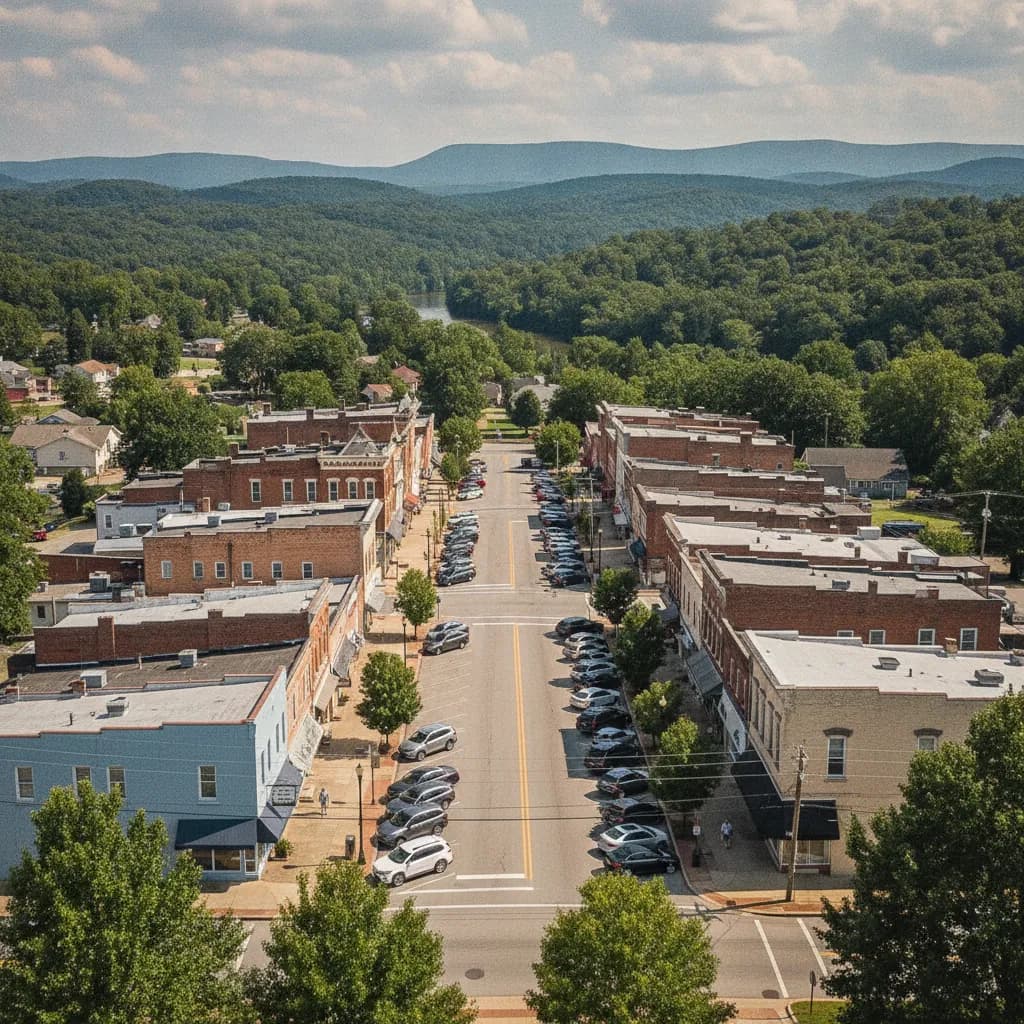 View of Church Hill, TN