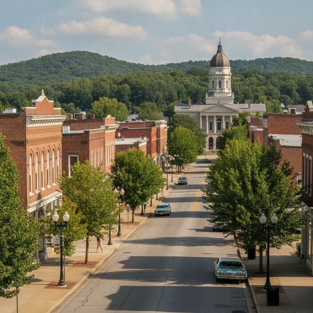 View of Cleveland, TN