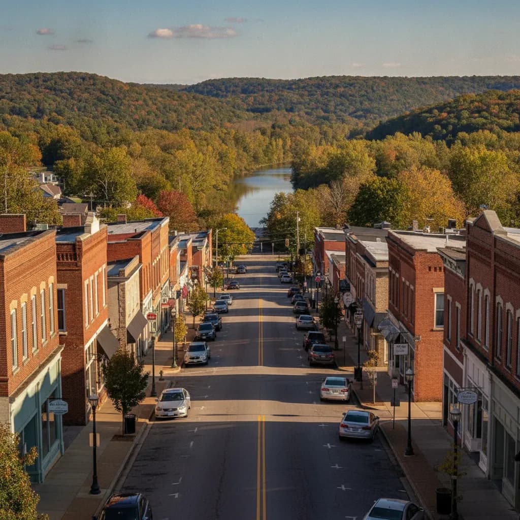 View of Clinton, TN