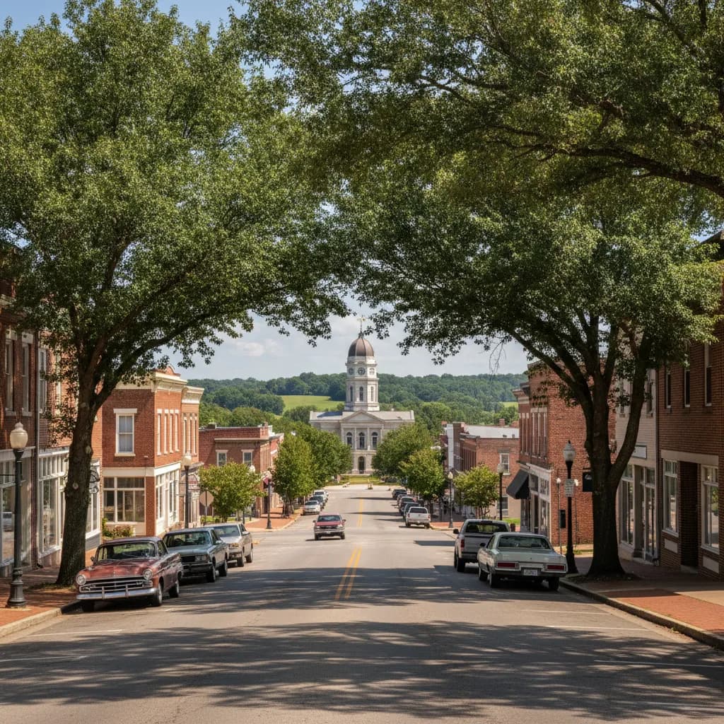 View of Covington, TN