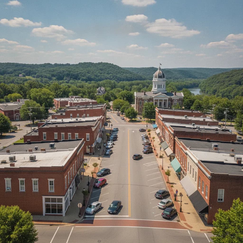 View of Dayton, TN