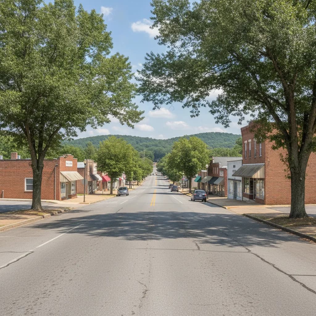 View of East Ridge, TN