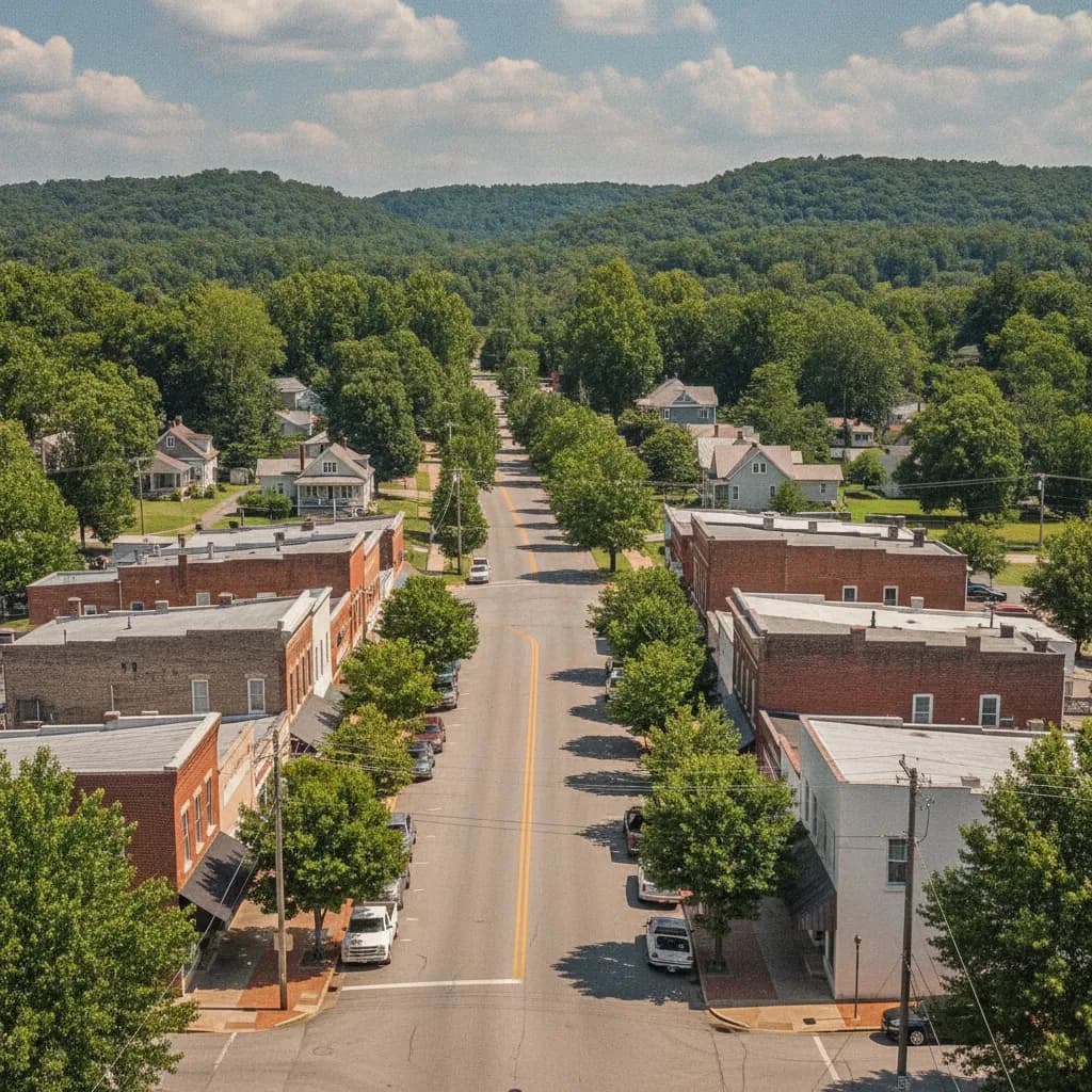 View of Greenbrier, TN