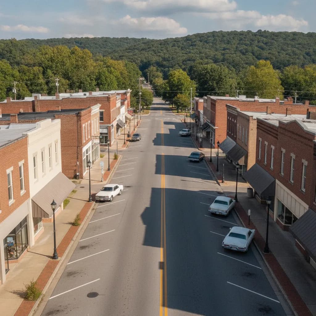 View of Halls, TN