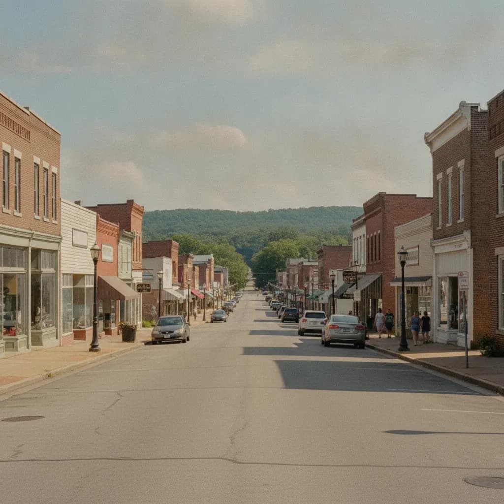 View of Hartsville, TN