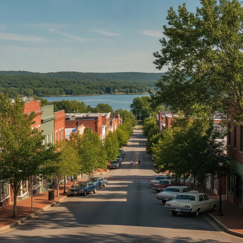 View of Hendersonville, TN