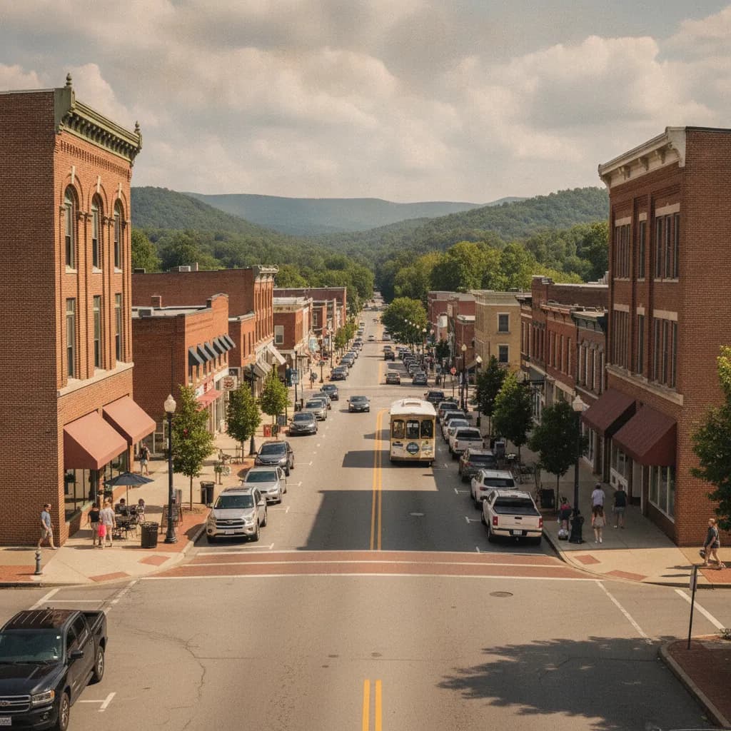 View of Johnson City, TN