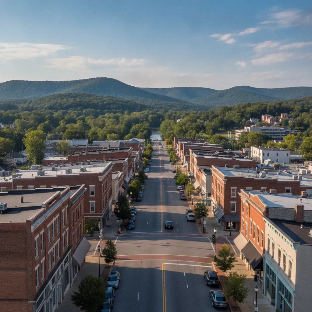 View of Kingsport, TN