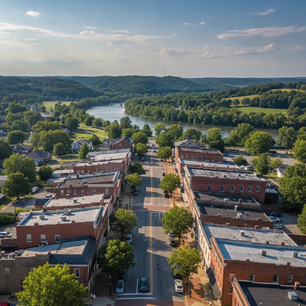 View of Kingston, TN
