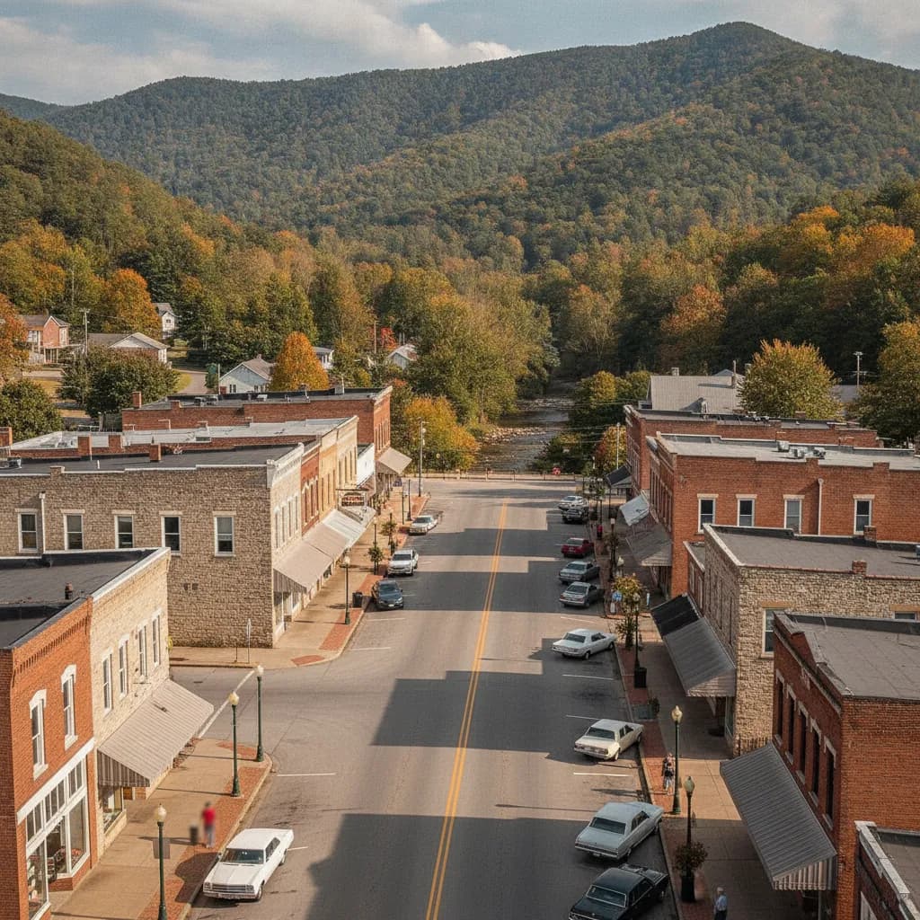 View of La Follette, TN