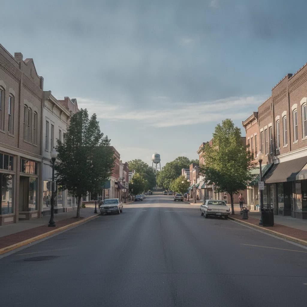 View of Milan, TN