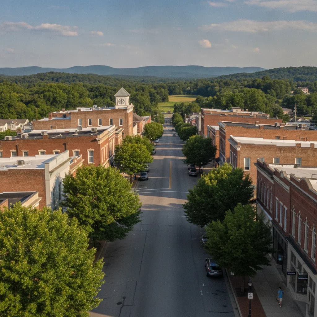 View of Morristown, TN