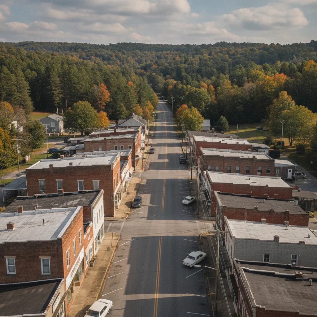View of Oneida, TN