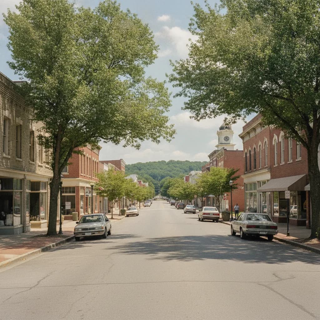 View of Paris, TN