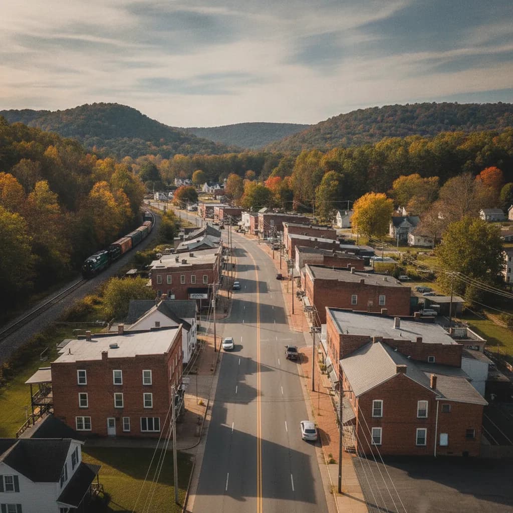 View of Powell, TN