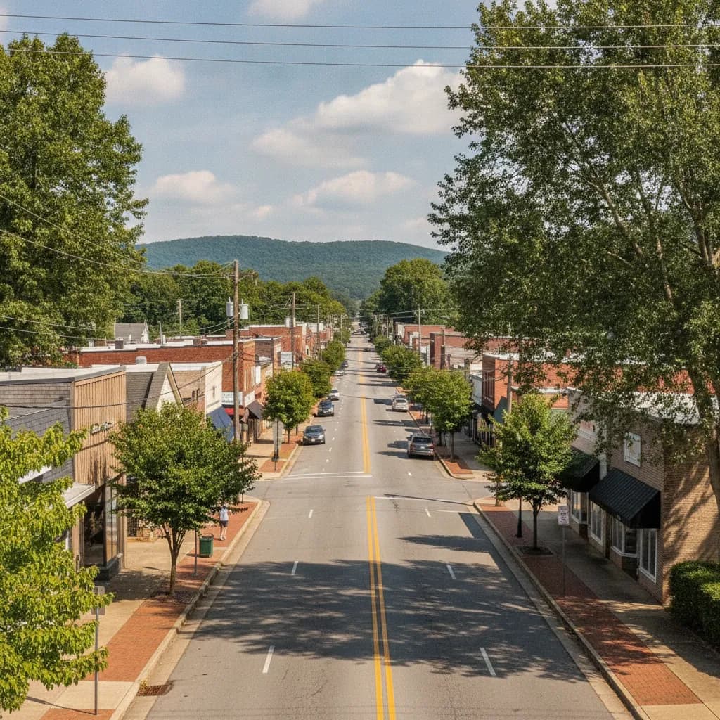 View of Red Bank, TN