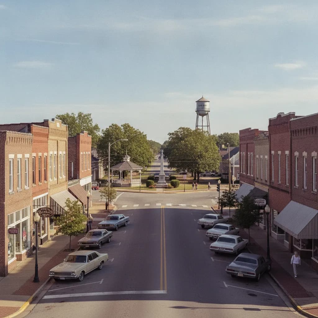 View of Ripley, TN