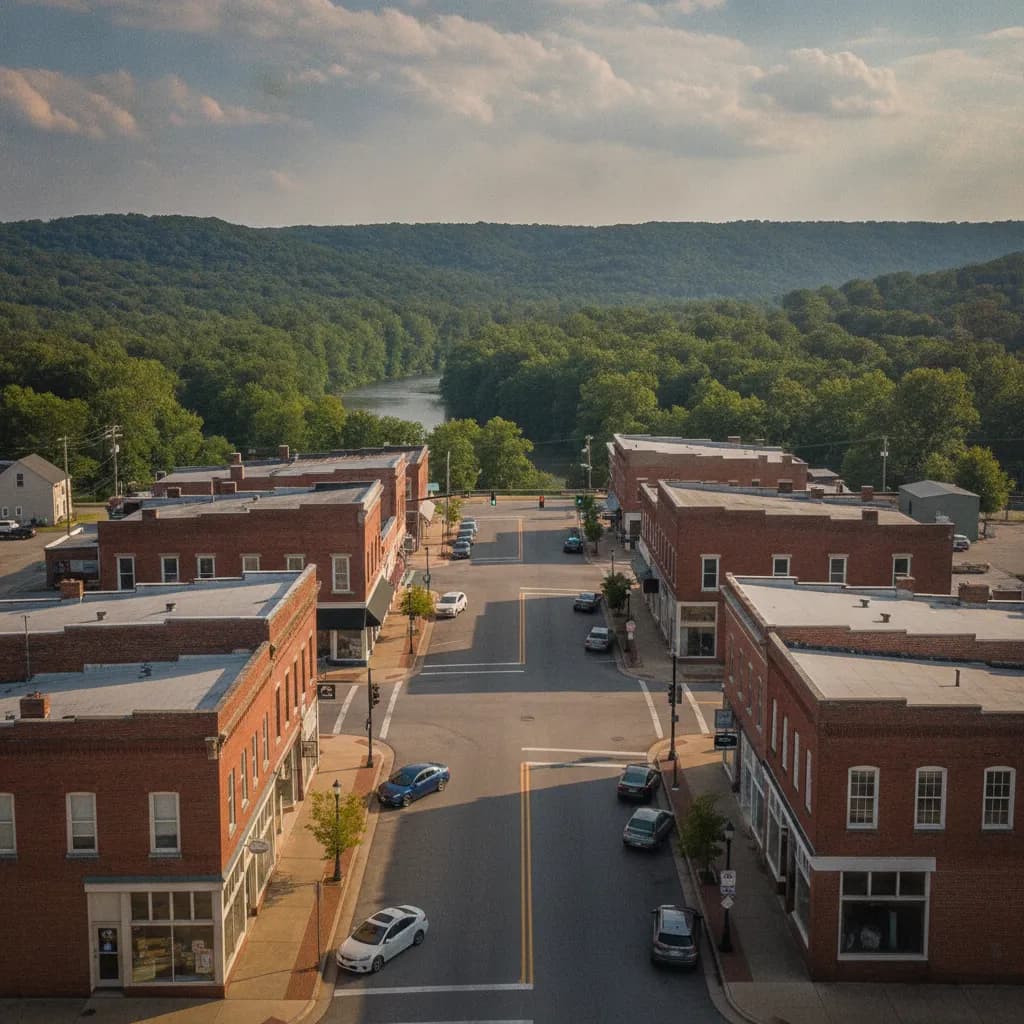View of Savannah, TN