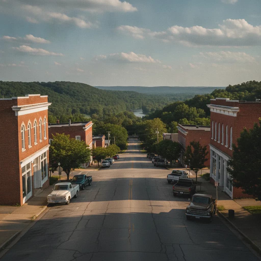 View of Shackle Island, TN