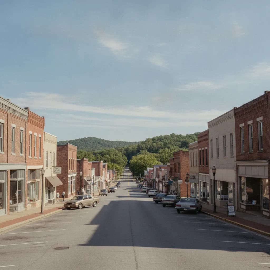 View of Sparta, TN