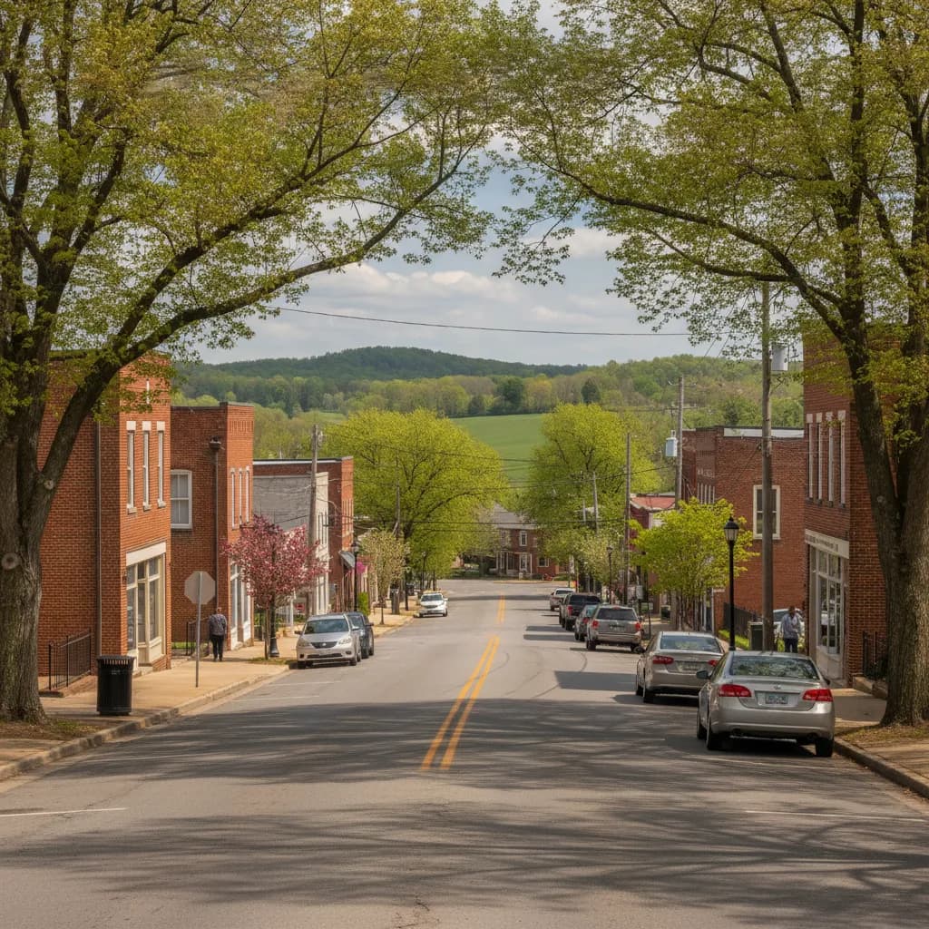 View of Spring Hill, TN