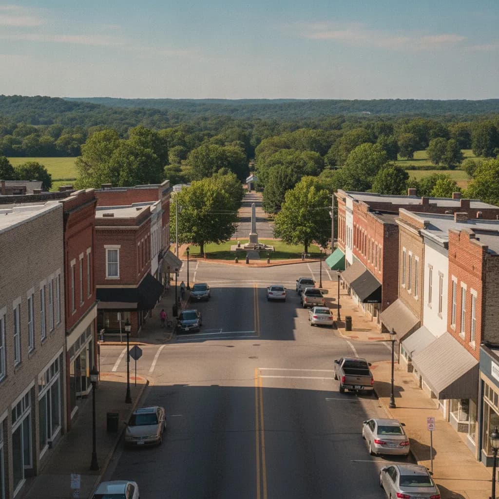 View of Springfield, TN