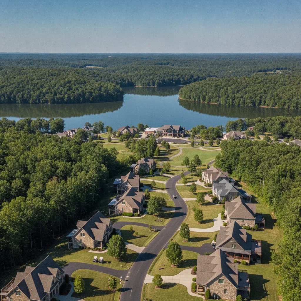 View of Tellico Village, TN