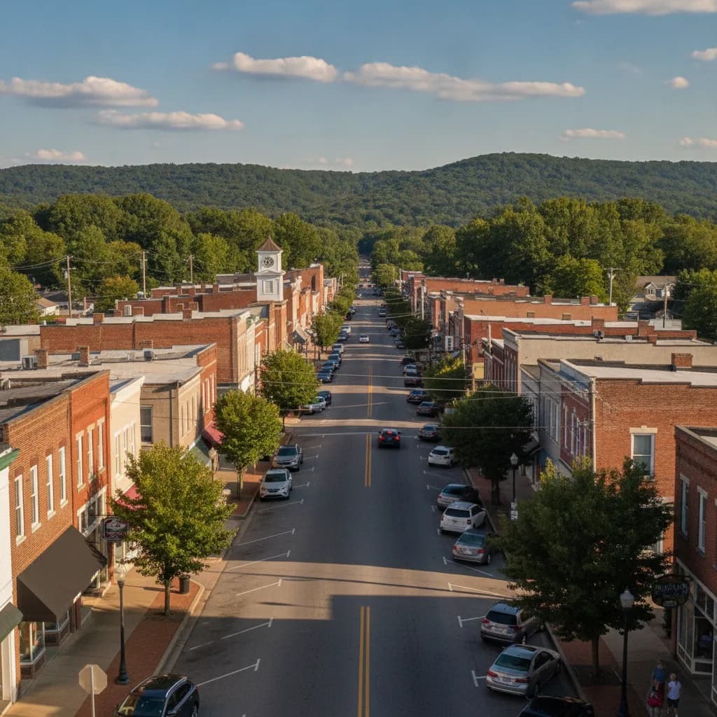 View of Winchester, TN