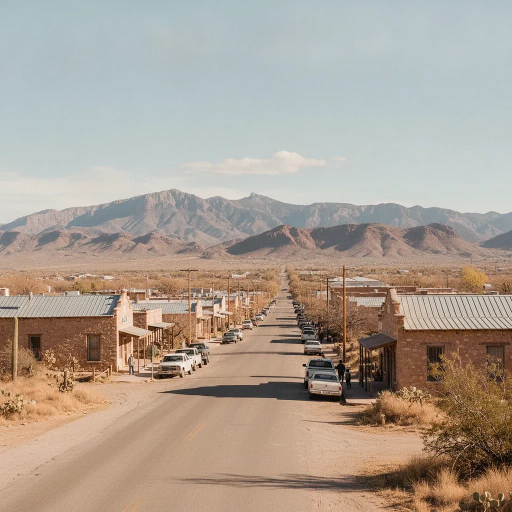 View of Alpine, TX
