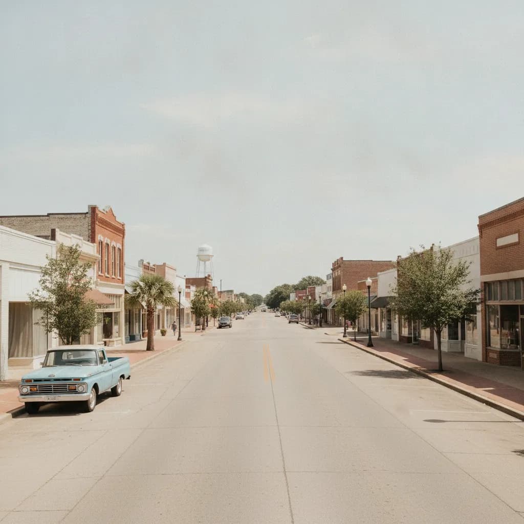 View of Bay City, TX
