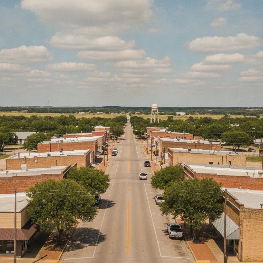 View of Bellmead, TX