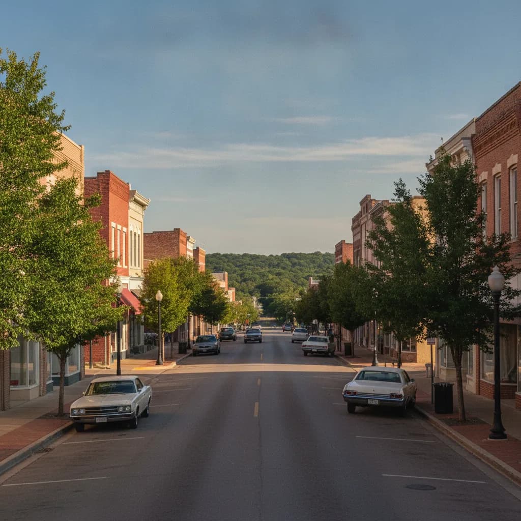 View of Bellville, TX