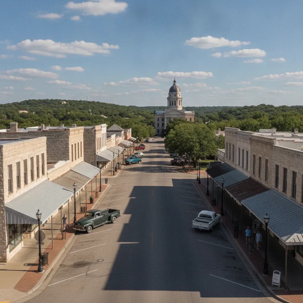 View of Boerne, TX