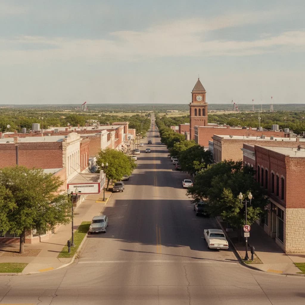 View of Breckenridge, TX