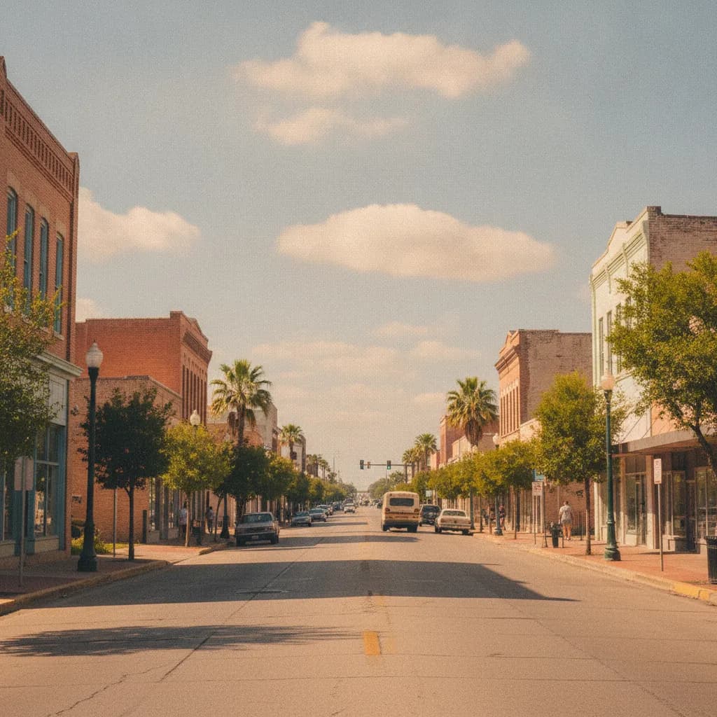 View of Brownsville, TX