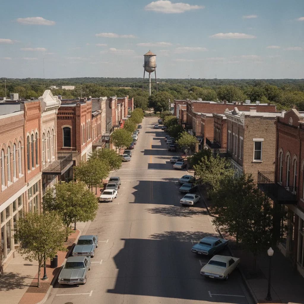 View of Bryan, TX