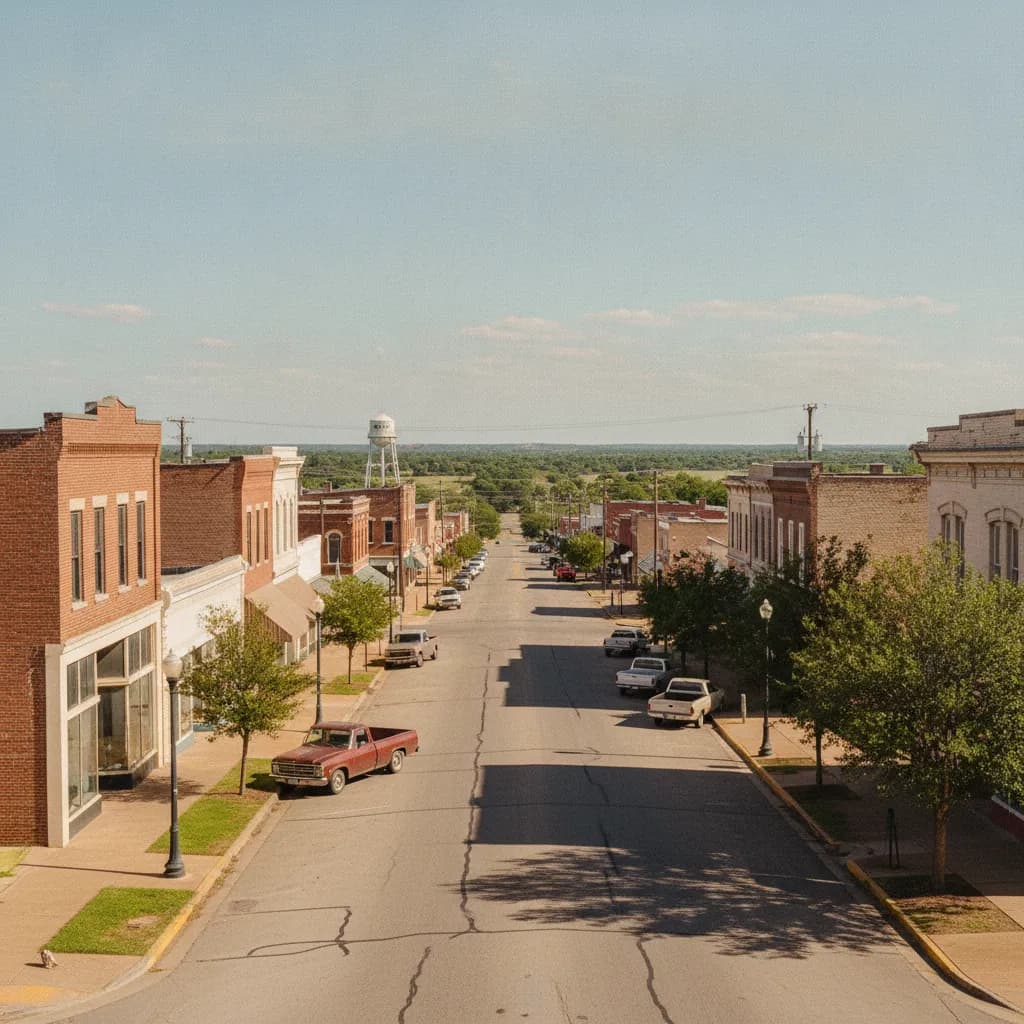 View of Cameron, TX