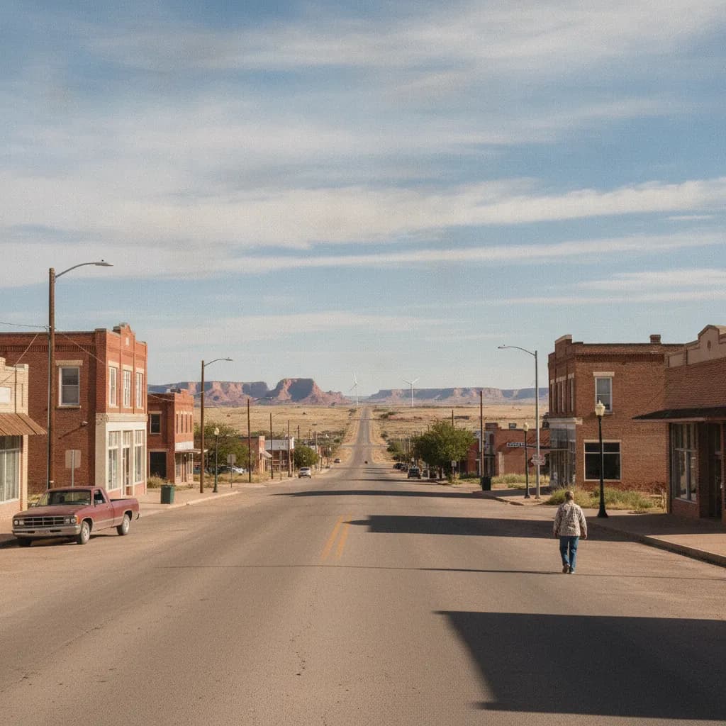 View of Childress, TX