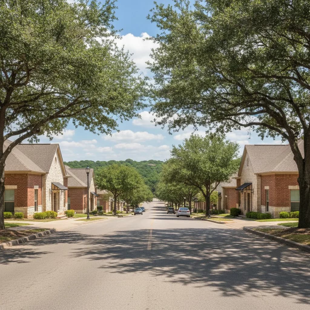 View of Colleyville, TX