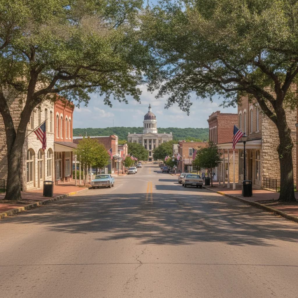 View of Columbus, TX