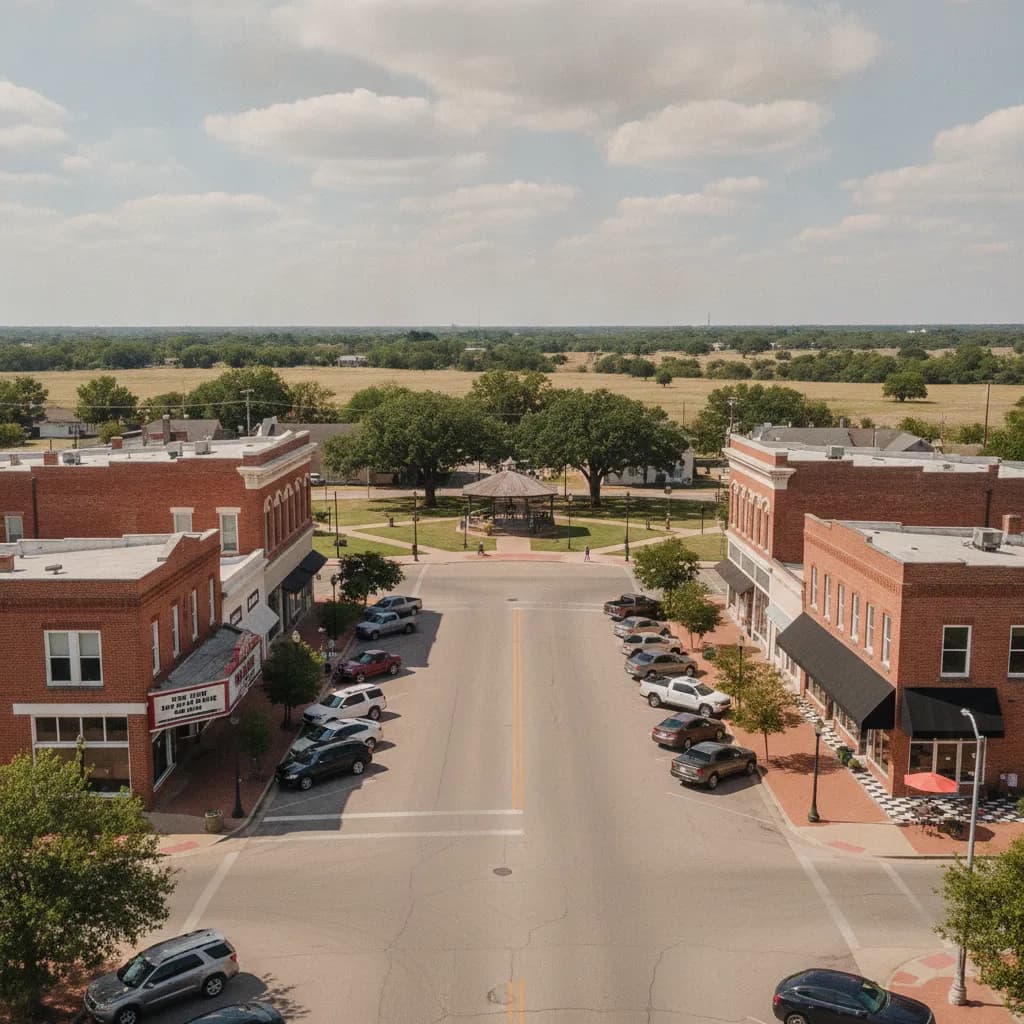 View of Crowley, TX
