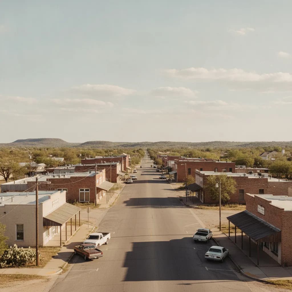 View of Crystal City, TX