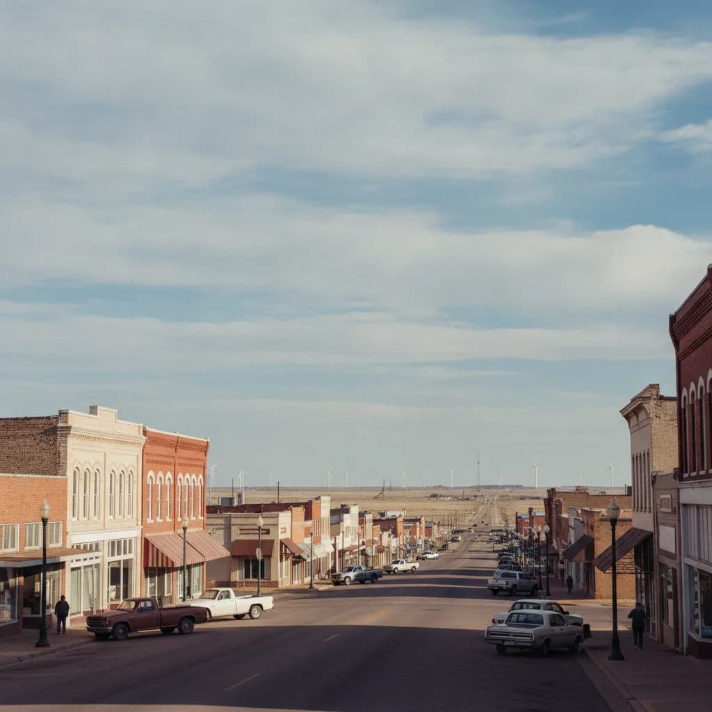 View of Dumas, TX