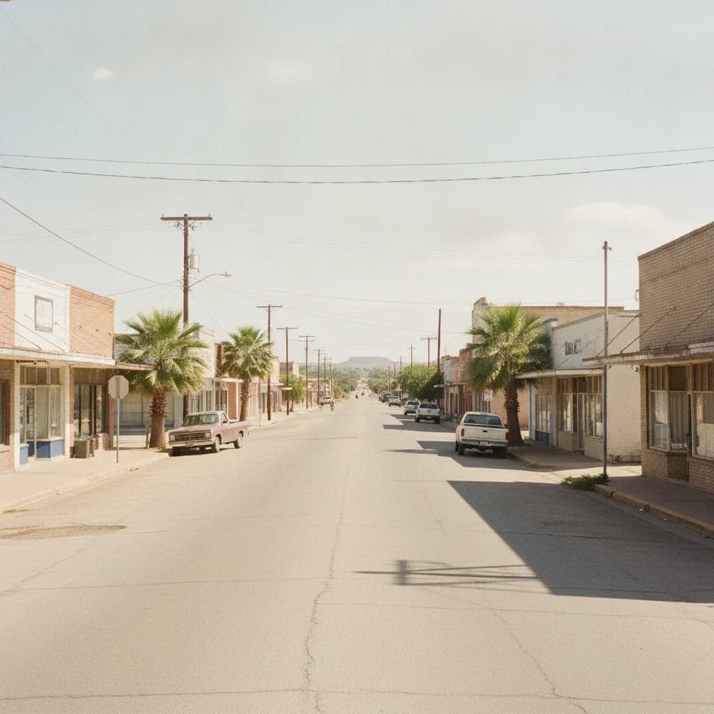 View of Elsa, TX