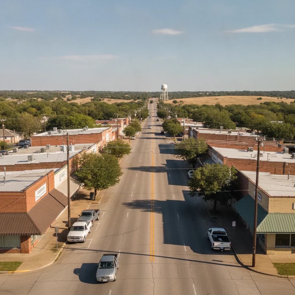 View of Everman, TX