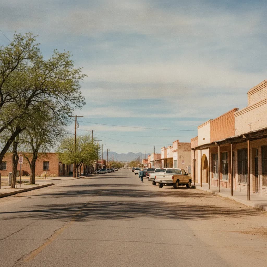 View of Fabens, TX