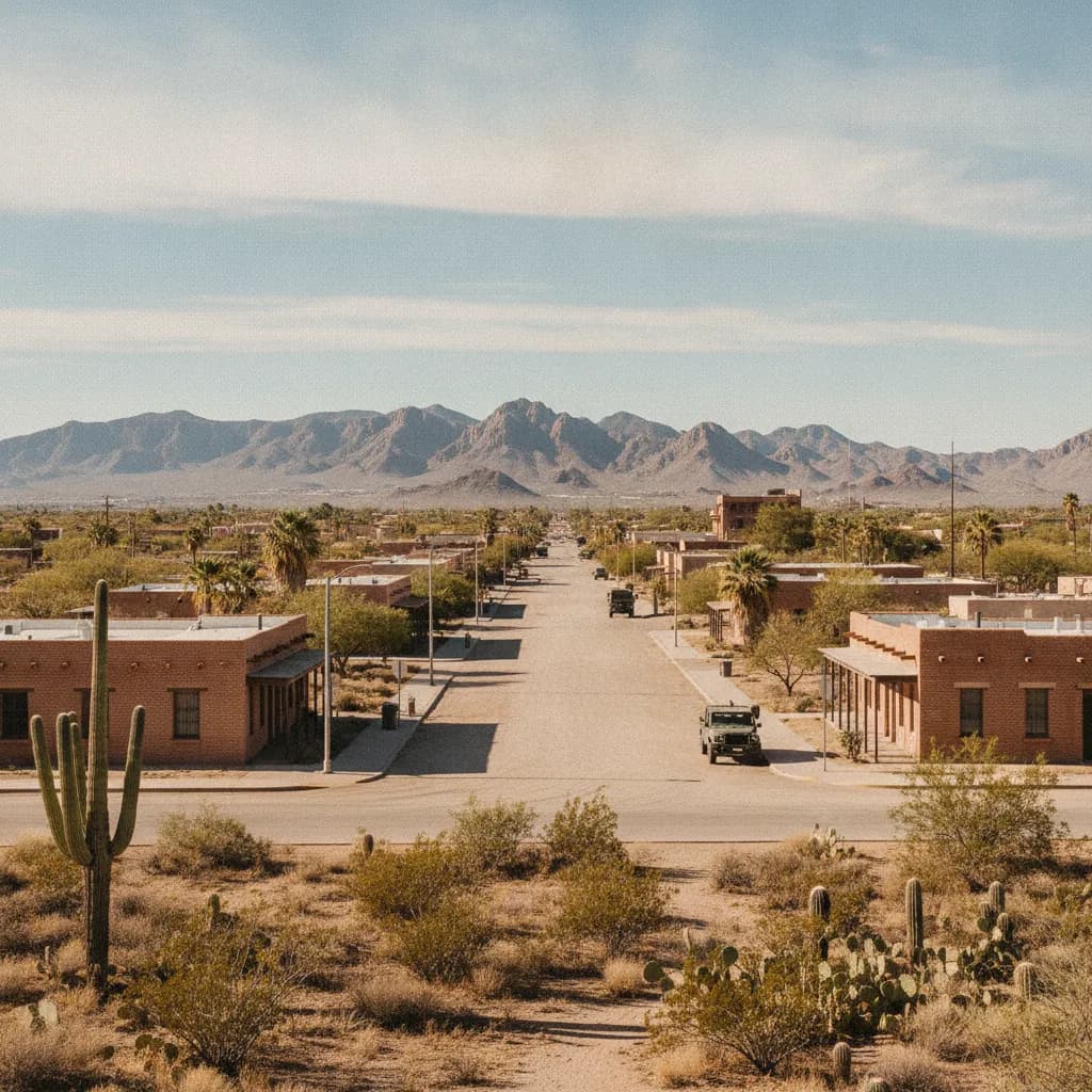 View of Fort Bliss, TX