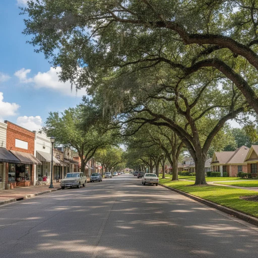 View of Friendswood, TX
